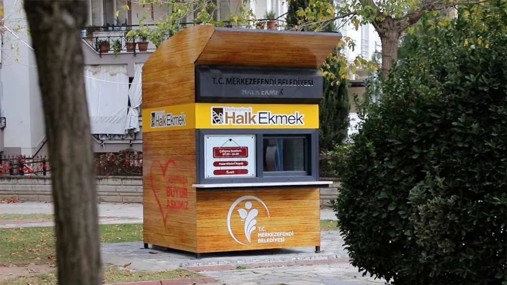 Merkezefendi Halk Ekmek’in 20. büfesi hizmette