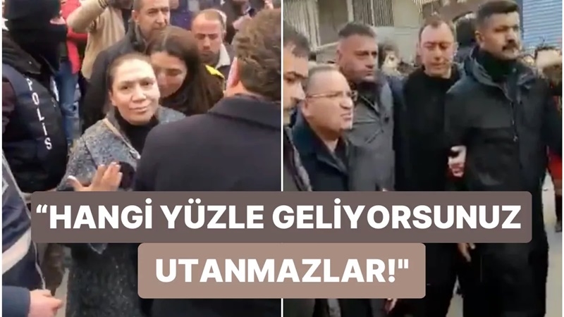 Bekir Bozdağ ve  Oya Eronat halk tarafından yuhalandı