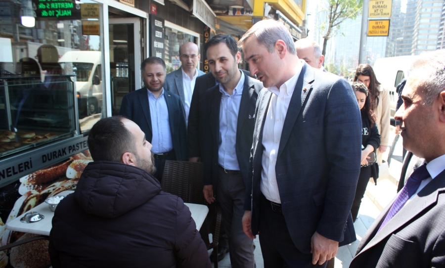 Biz sahadan beslenen siyasi bir partiyiz