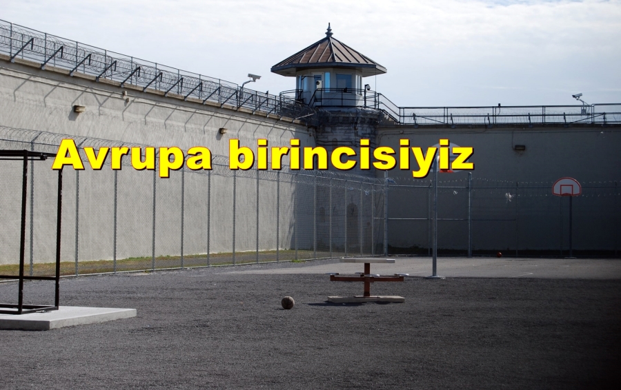 Türkiye’de 100 bin kişiden 356’sı hapiste