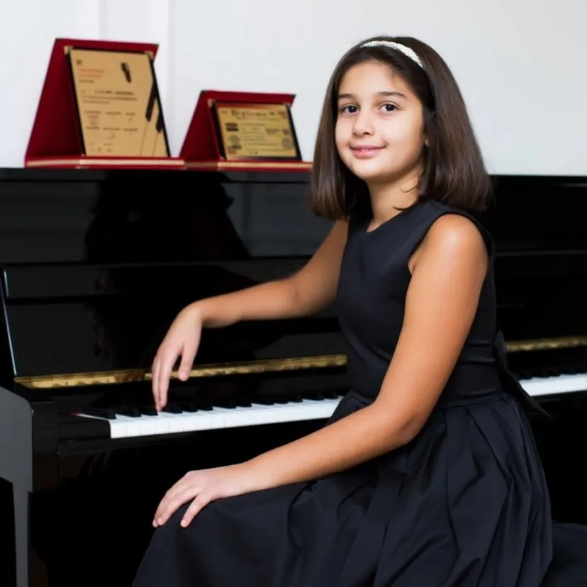 10 yaşındaki Türk piyaniste uluslararası ödül