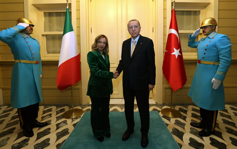 Cumhurbaşkanı Erdoğan, İtalya Başbakanı Meloni