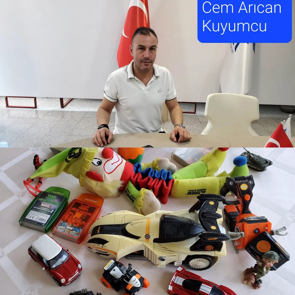 Kuyumcu Cem Arıcan fakir çocukları sevindirdi
