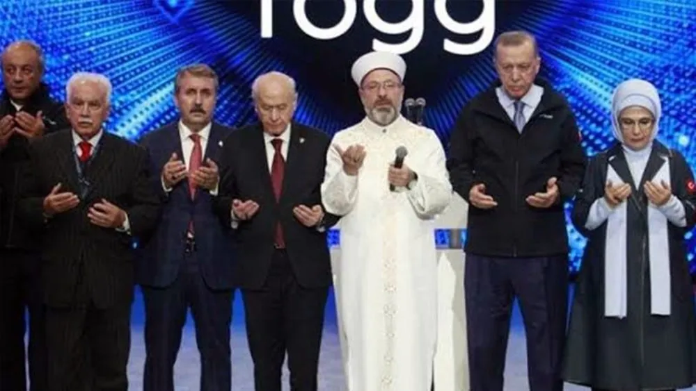 Togg için dua eden Ali Erbaş 15 milyon liralık Audi istedi