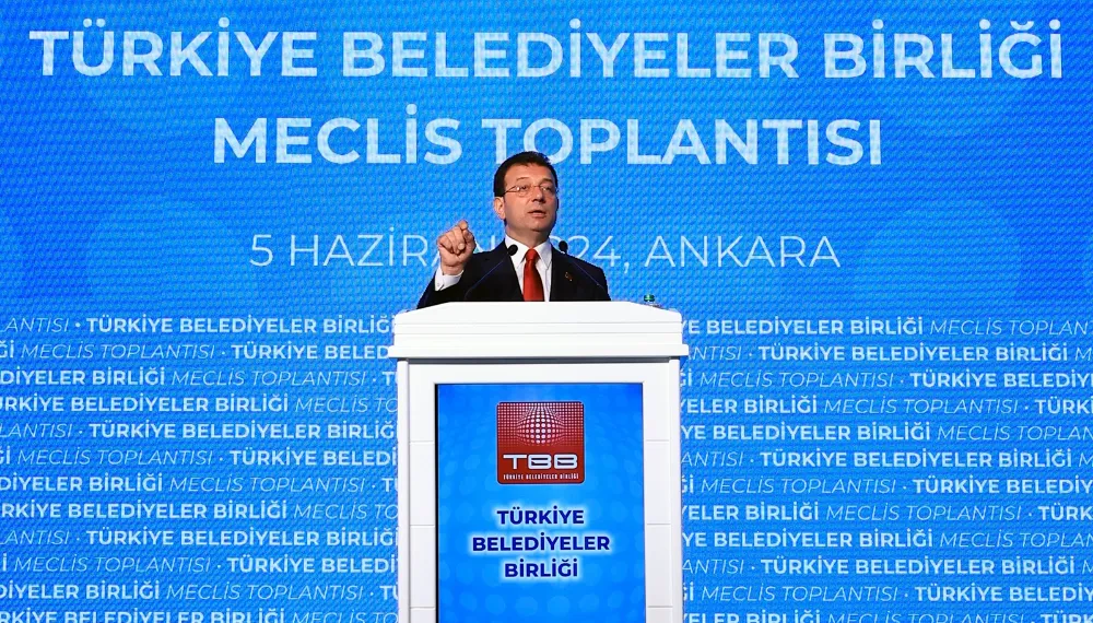Ekrem İmamoğlu TBB’nin 6’ncı başkanı oldu