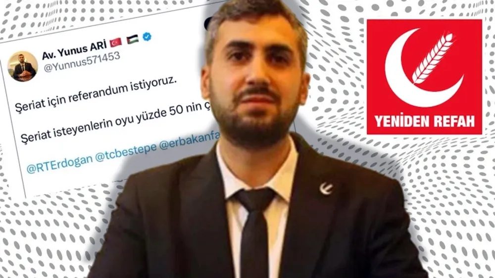 Şeriat isteyen Yeniden Refah Partisi ilçe başkanı görevden alındı