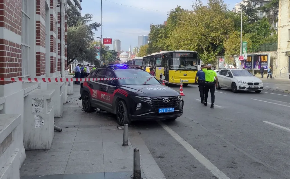 Polis aracının çarptığı kadın hayatını kaybetti