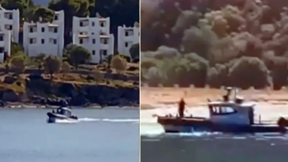 Yunan botu bu kez Datça kıyısına geldi, bir kişi karaya çıktı