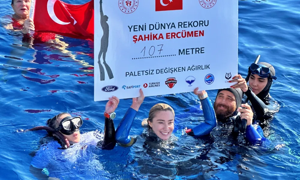 Şahika Ercümen’den Gazze’ye Nefes: 107 Metrelik Yeni Dünya Rekoru