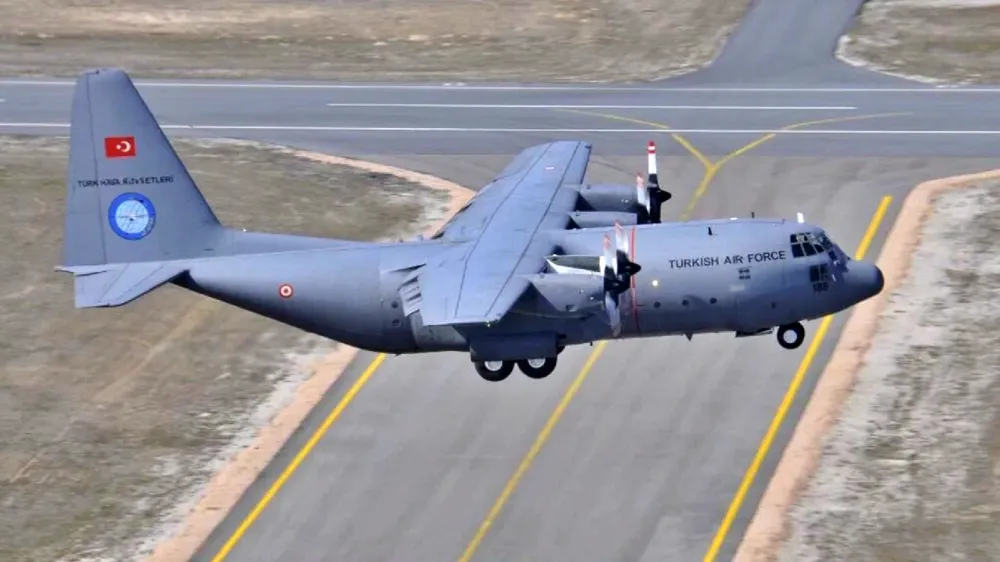 Kargo uçağımız Gürcistan