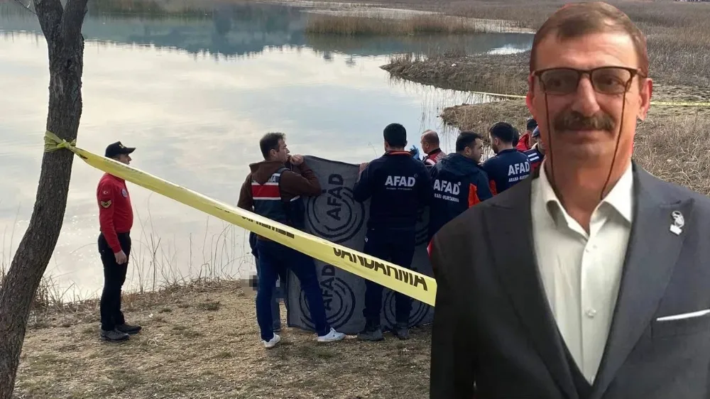 Zafer Partisi’nin ilçe başkanı gölette ölü bulundu
