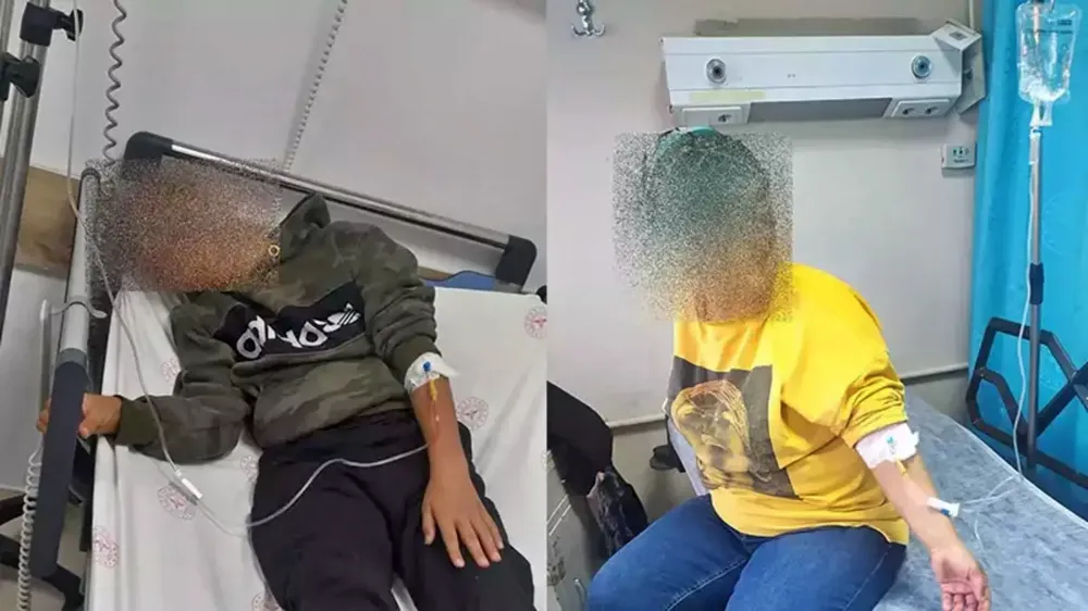 Sucuklu tost yiyen anne ile oğlu hastanelik oldu!