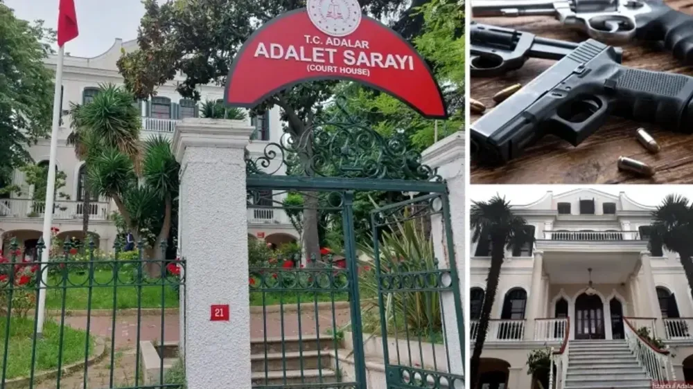 Adliye emanet deposundan silahlar çalındı!