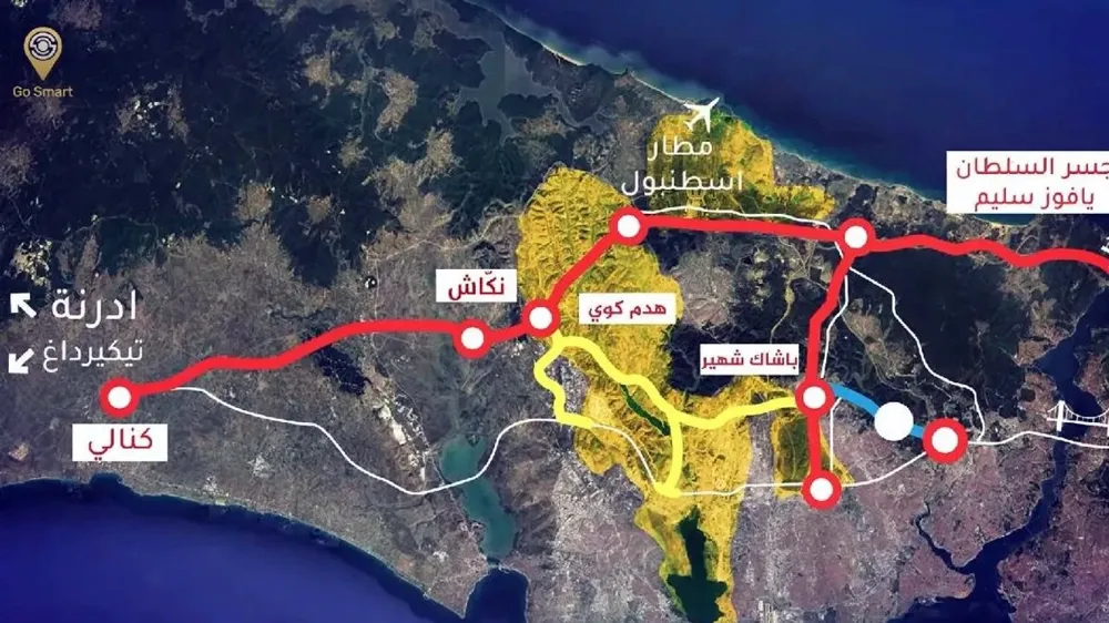 Arap medyasında yoğun kanal İstanbul tanıtımı