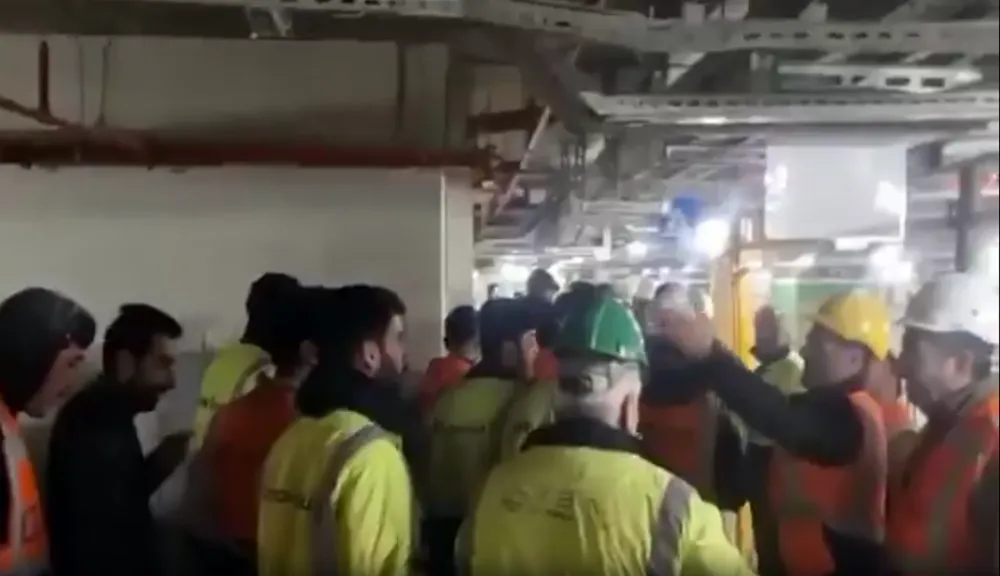  Limak işçilerinin maaşlar ödenmedi