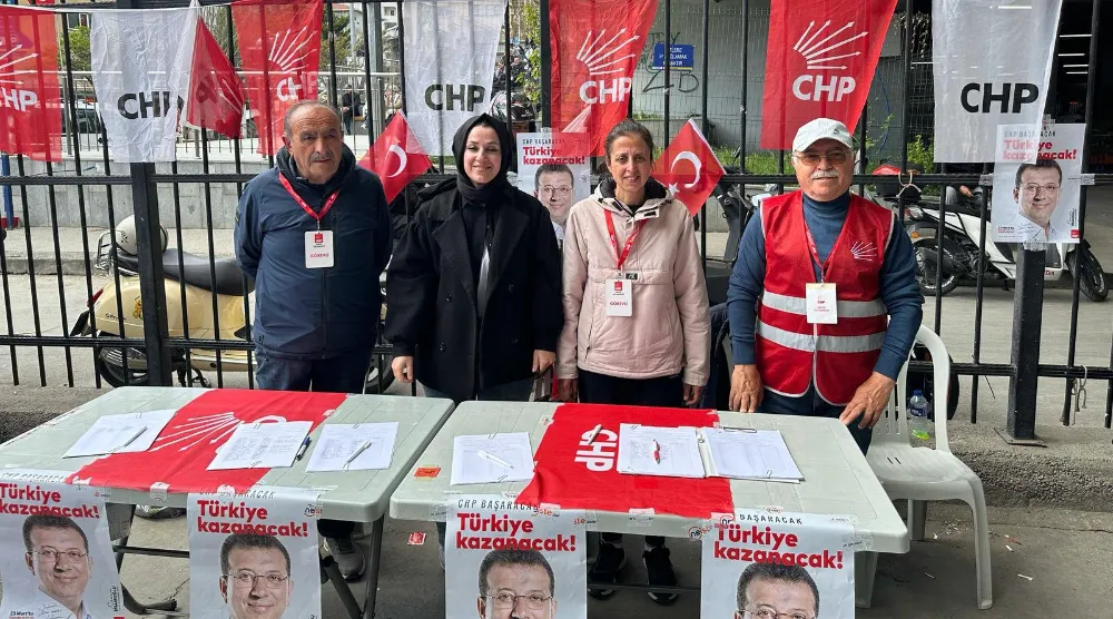 CHP standında 15 yaşındaki çocuğa yumruklu saldırı