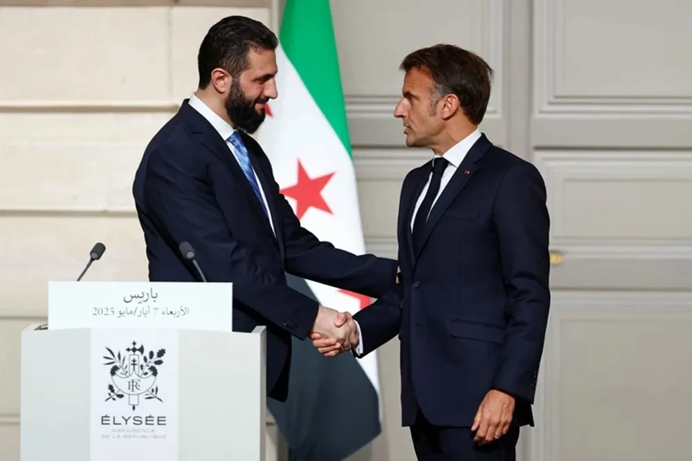Macron ve Şara