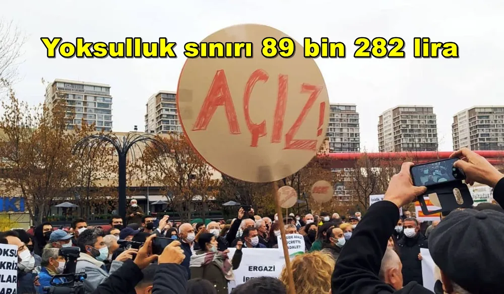 Açlık sınırı 25 bin 811 liraya yükseldi