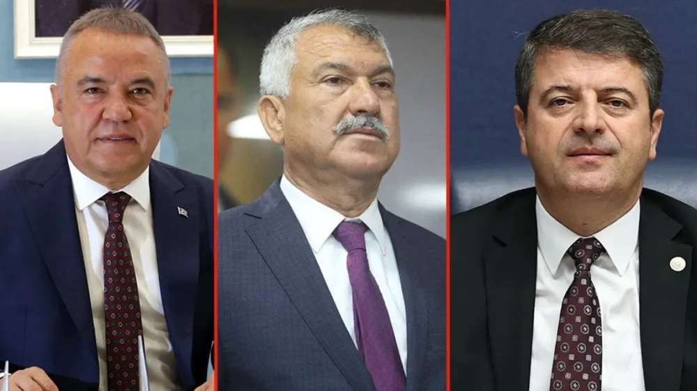 Adana, Antalya ve Adıyaman Belediye Başkanları gözaltına alındı