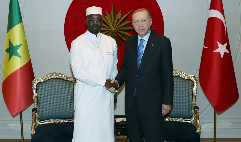 Cumhurbaşkanı Erdoğan, Senegal Başbakanı Sonko