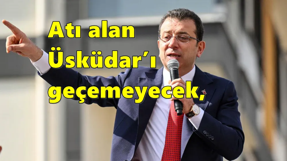 Milletin iradesini kimse gasp edip kaçamayacak