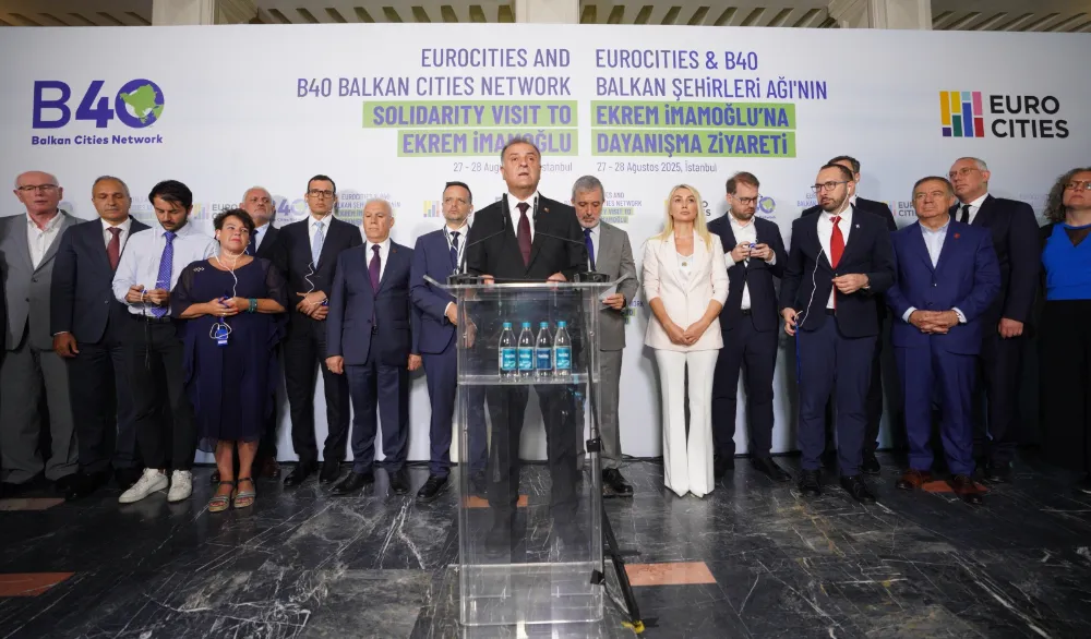 Avrupalı belediye başkanlarından İmamoğlu’na “Özel Demokrasi Ödülü” 