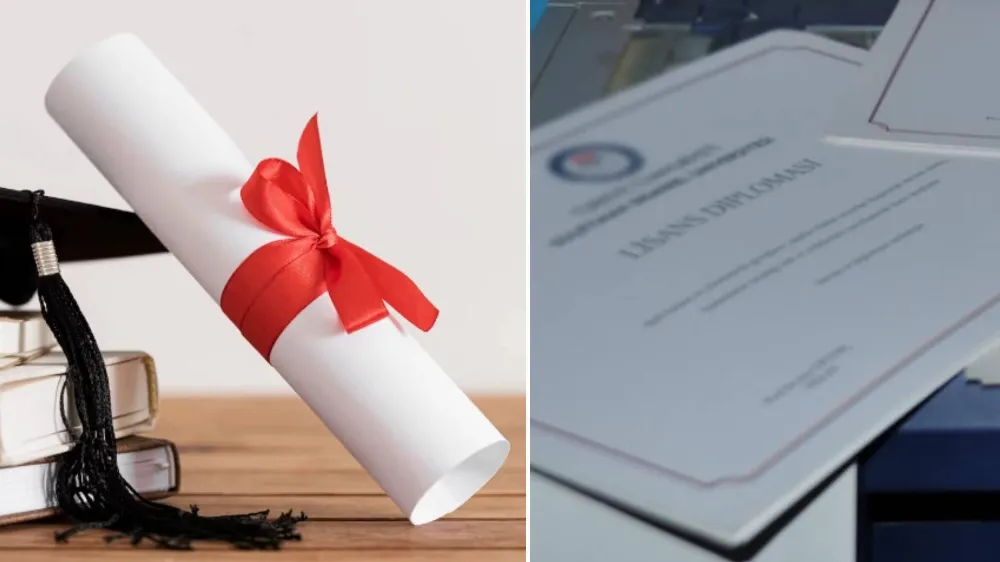Diploma çetesi Millî Emlak