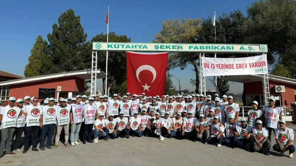 Kütahya Şeker Fabrikası’nda 30 yıl sonra ilk grev