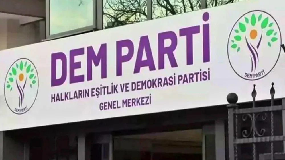 DEM Parti ve 13 siyasi parti kayyum atamalarına tepki gösterdi