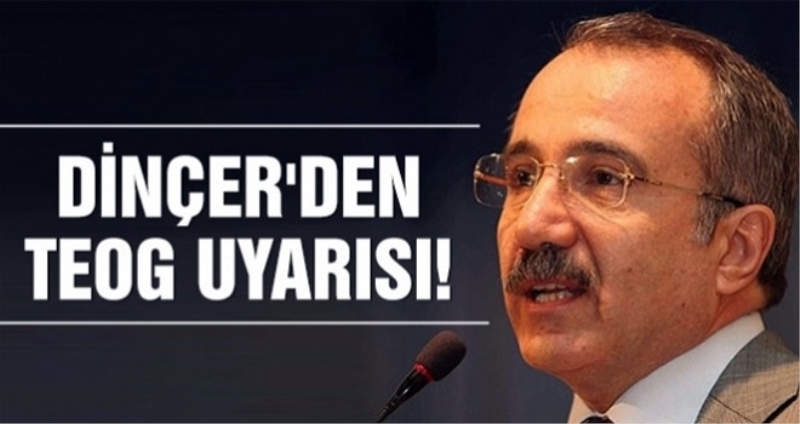 Dinçer: TEOG gerçekte iyi bir sınav yöntemi