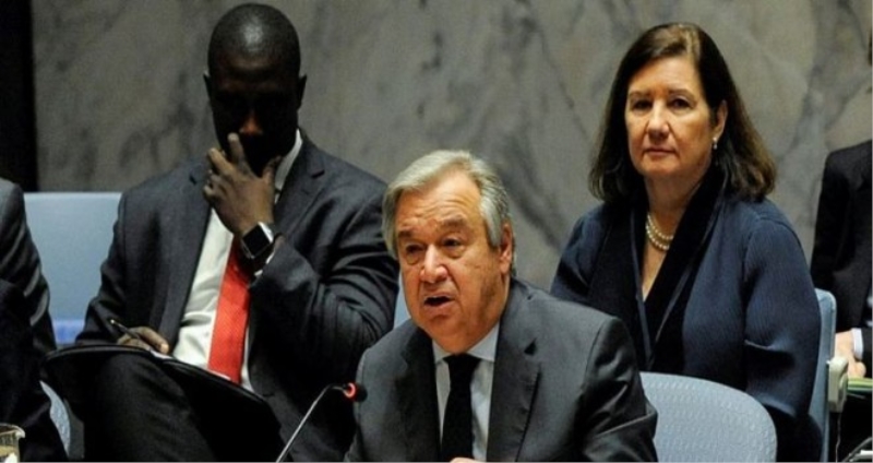 Birleşmiş Milletler  Genel Sekreteri Antonio Guterres BM