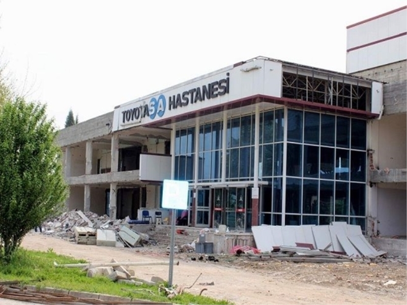 Toyota-sa Hastanesi tamamen atıl hale geldi