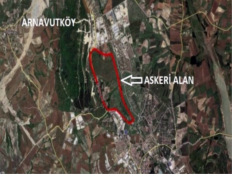 Askeri alan imara açıldı