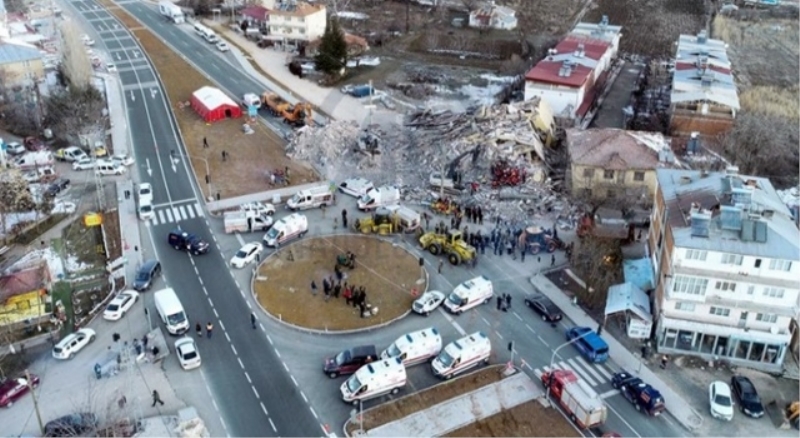 274 artçı sarsıntı meydana geldi