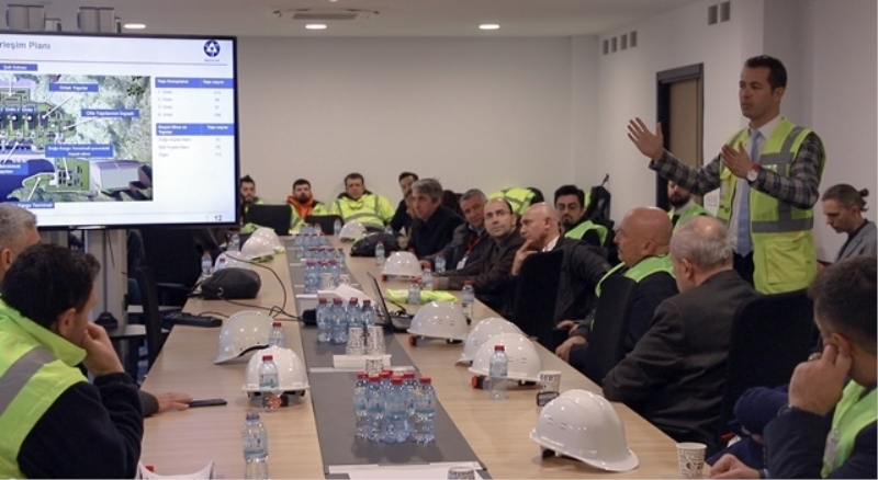 Türk girişimciler Akkuyu NGS inşaat sahasında