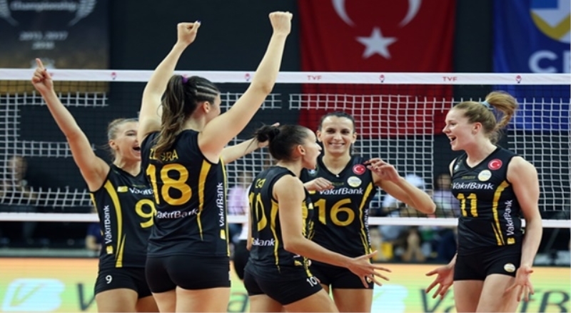 VakıfBank, ikinci devreye galibiyetle başladı