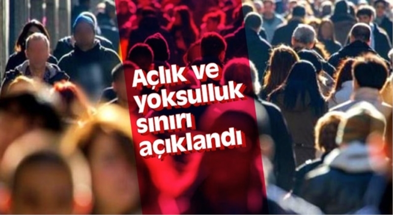 Yoksulluk sınırı 7 bin 532 lira oldu