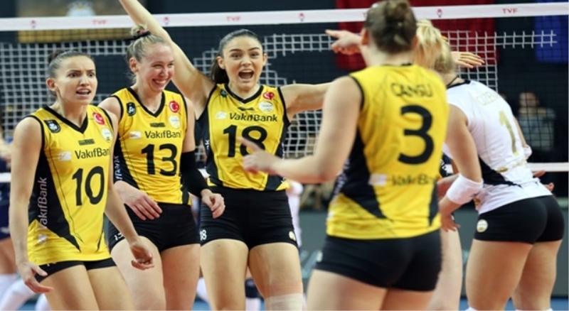Derbide zafer lider VakıfBank