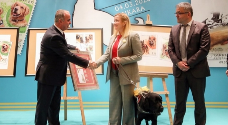 Hayat kurtaran köpekler PTT pullarında