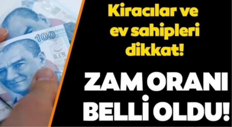 Mayıs ayı kira artış oranı belli oldu