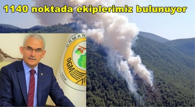 Sıcaklar başladı, orman yangınlarına dikkat