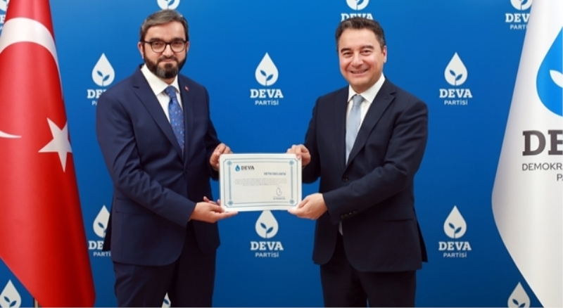 DEVA Partisi ilk il başkanını açıkladı