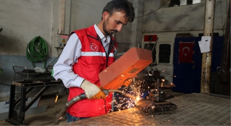 Hurdalar sanat eserine dönüşüyor