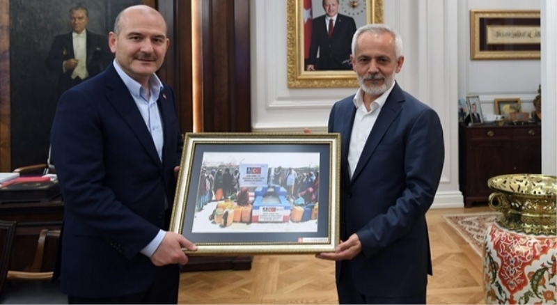 İlk bağış Süleyman Soylu’dan