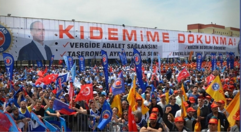 İşçiler kıdem tazminatı için 81 ilden seslenecek
