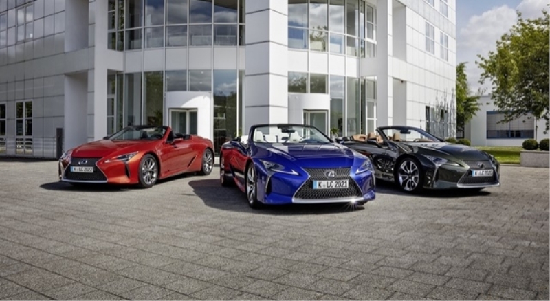 Lexus Konforu LC Convertible’da