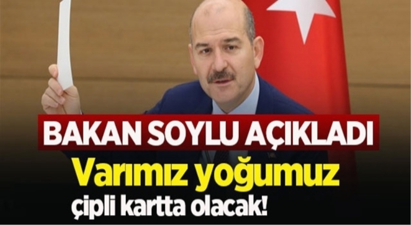Varımız yoğumuz bir çipli kartta olacak