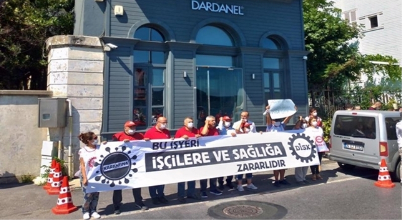 56 Dardanel işçisi hastanede