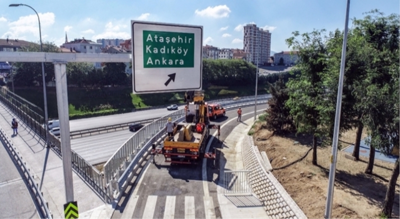 İBB, Çakmak TEM bağlantı yolu’nu açtı