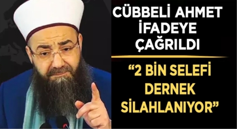 İfade verdi, dernek adı söylemedi